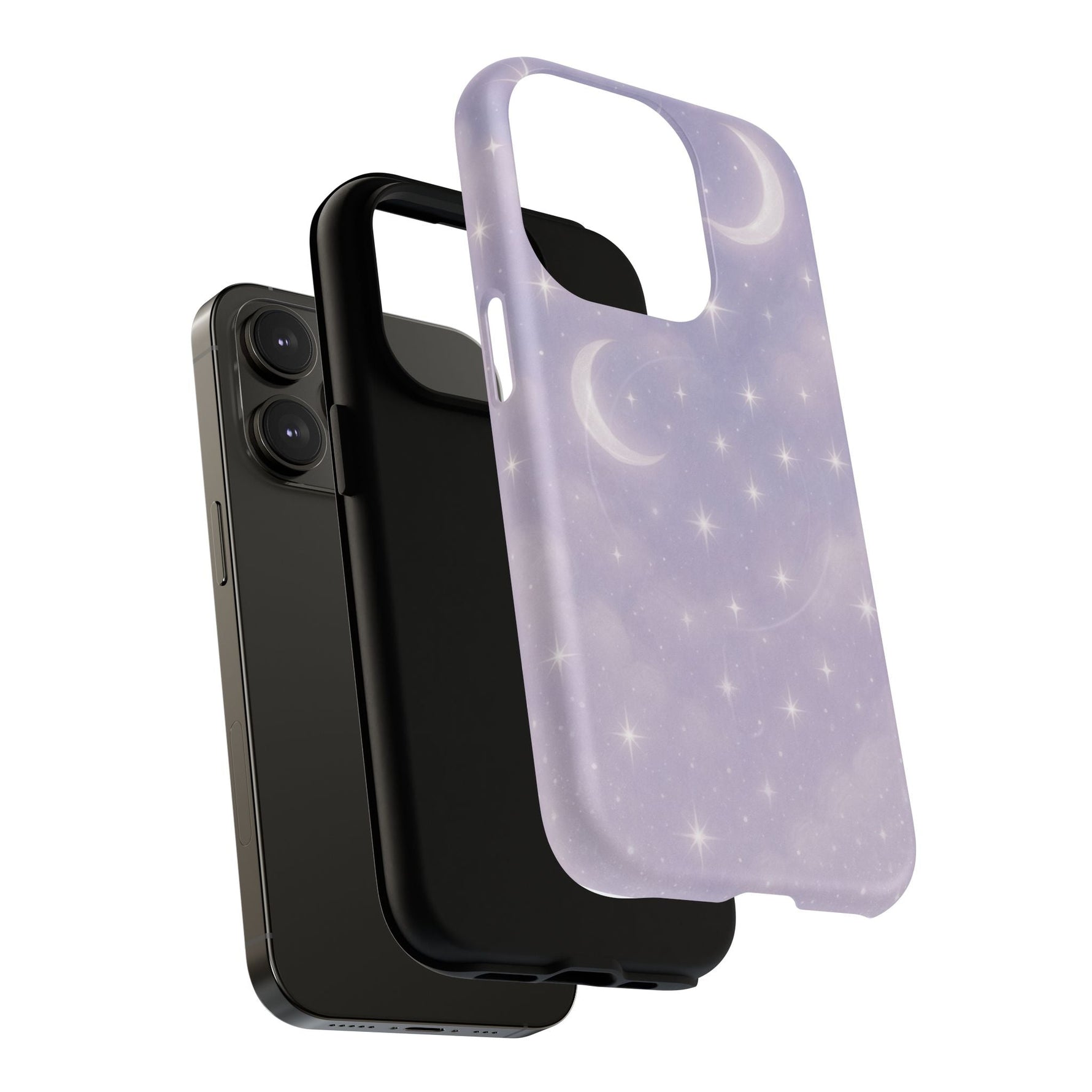 Celestial Lavender iPhone Case — Moon & Stars MagSafe Compatible  Shamo's