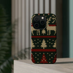 Holiday Reindeer Knit iPhone Case | compatible with MagSafe  Shamo's