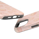 Pink Holiday Sweets Pattern (Cupcake, Pie, Candy Cane) iPhone Case with MagSafe  Shamo's