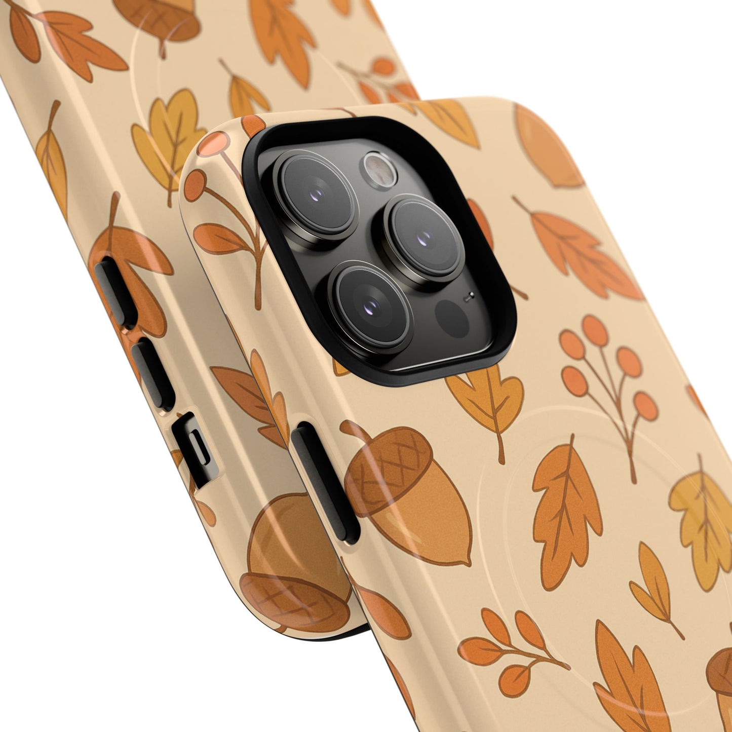 Autumn Leaves Woodland Berries iPhone Case | MagSafe