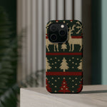 Holiday Reindeer Knit iPhone Case | compatible with MagSafe  Shamo's