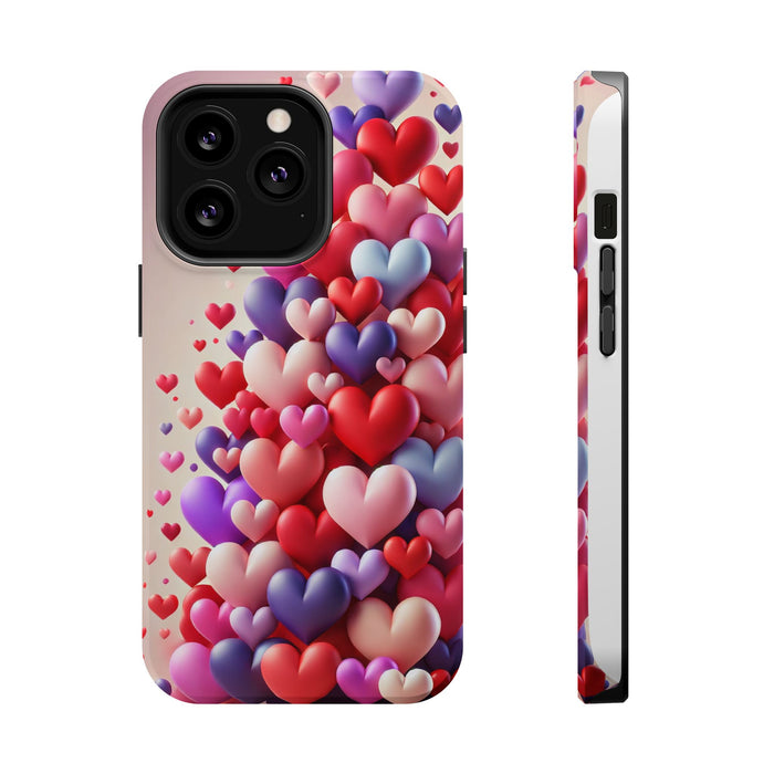 Shamo's Phone Case | MagSafe Compatible | Love Hearts Theme for iPhone 17 and more