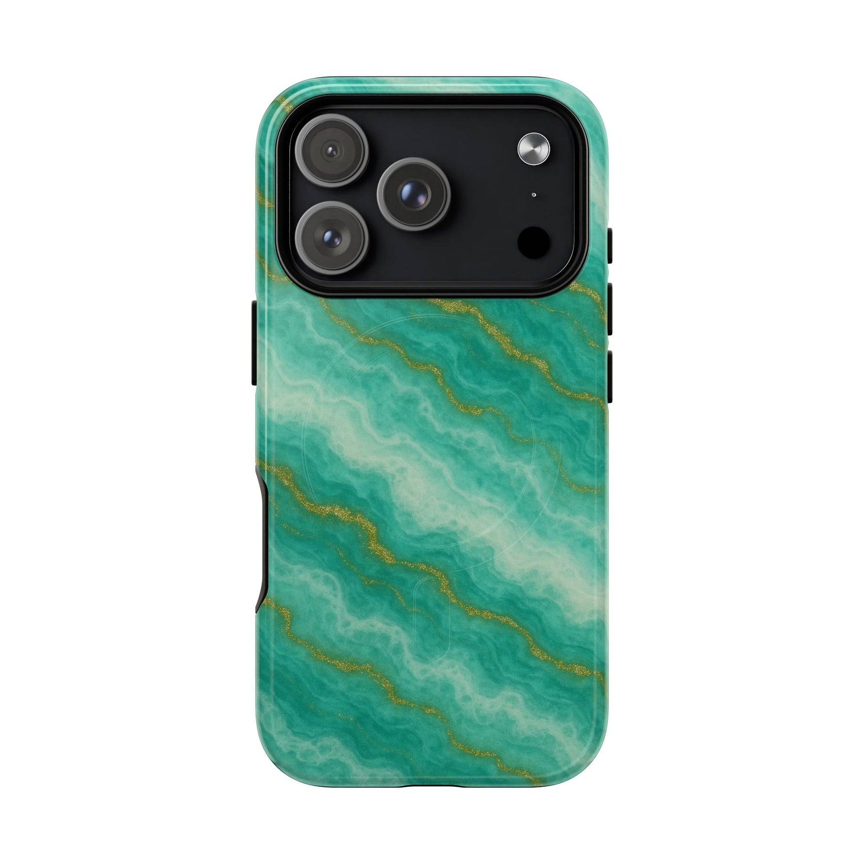 Ocean Marble Flow iPhone Case with MagSafe - Shamo's
