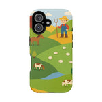Farm-Themed Impact-Resistant MagSafe Phone Case
