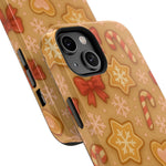 Candy Cane & Gingerbread Holiday iPhone Case — Impact-Resistant  Shamo's