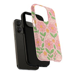 Floral Tough MagSafe Magnetic Phone Case - Stylish Protection for Your Device - Shamo's
