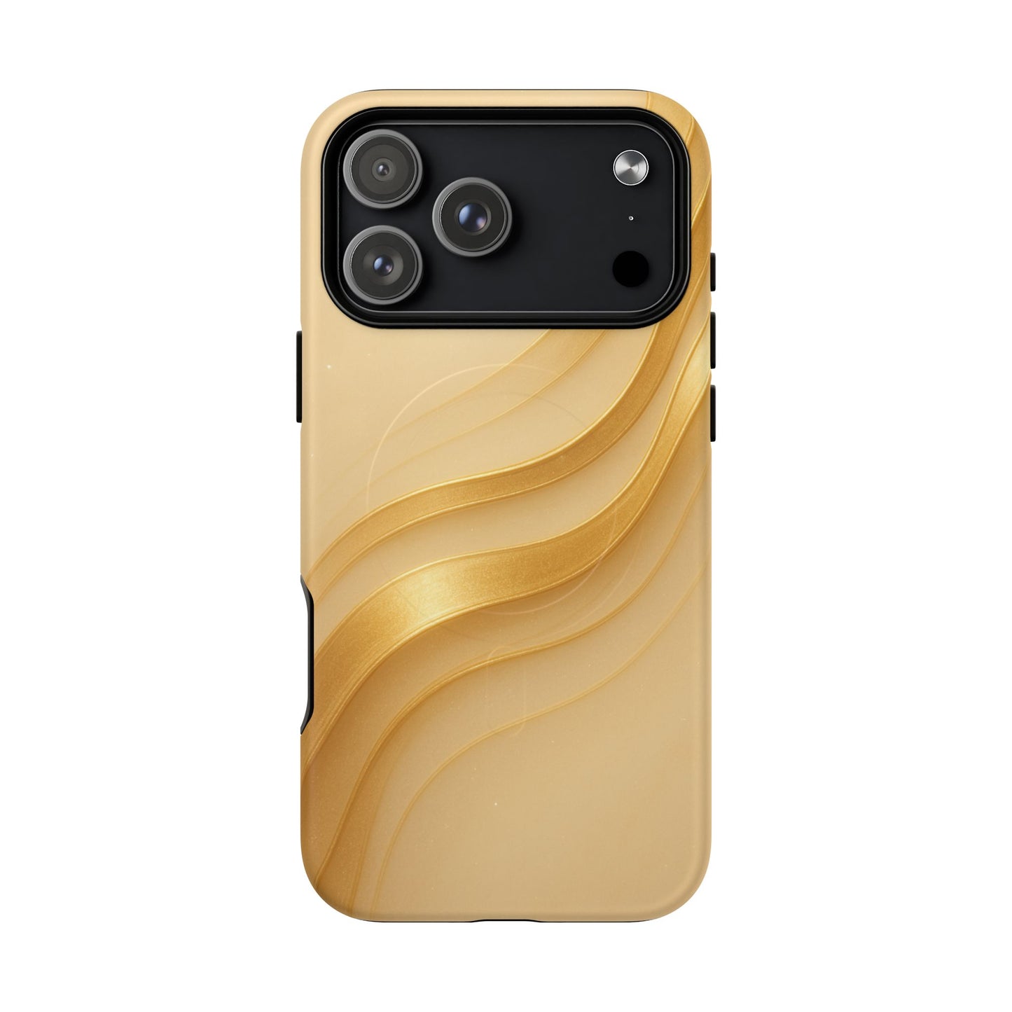 Luxury Series Golden Aura iPhone Case compatible with MagSafe - Shamo's