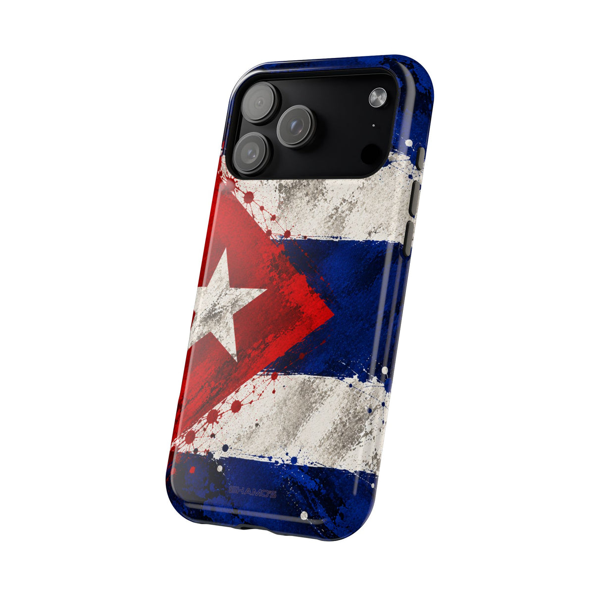 Cuban Flag MagSafe Impact-Resistant Phone Case