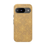 Golden Snowflake Holiday iPhone Case  Shamo's Google Pixel 9 / Matte