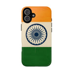 India Flag iPhone Case | MagSafe  Shamo's iPhone 16 Plus / Glossy