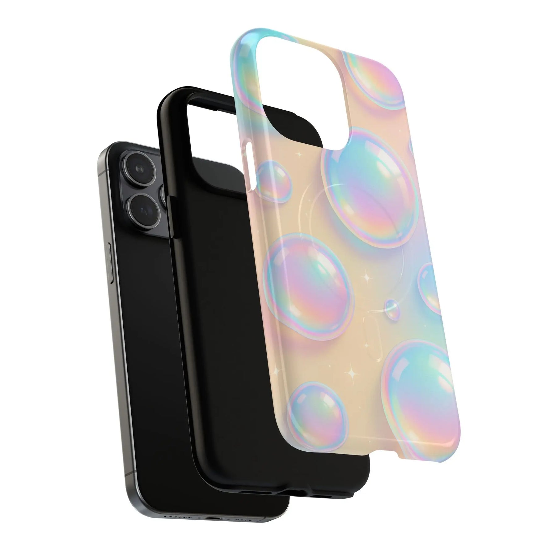 Holographic Bubble iPhone Case - with MagSafe - Shamo's