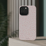 Pink Leopard Impact-Resistant iPhone Case | MagSafe