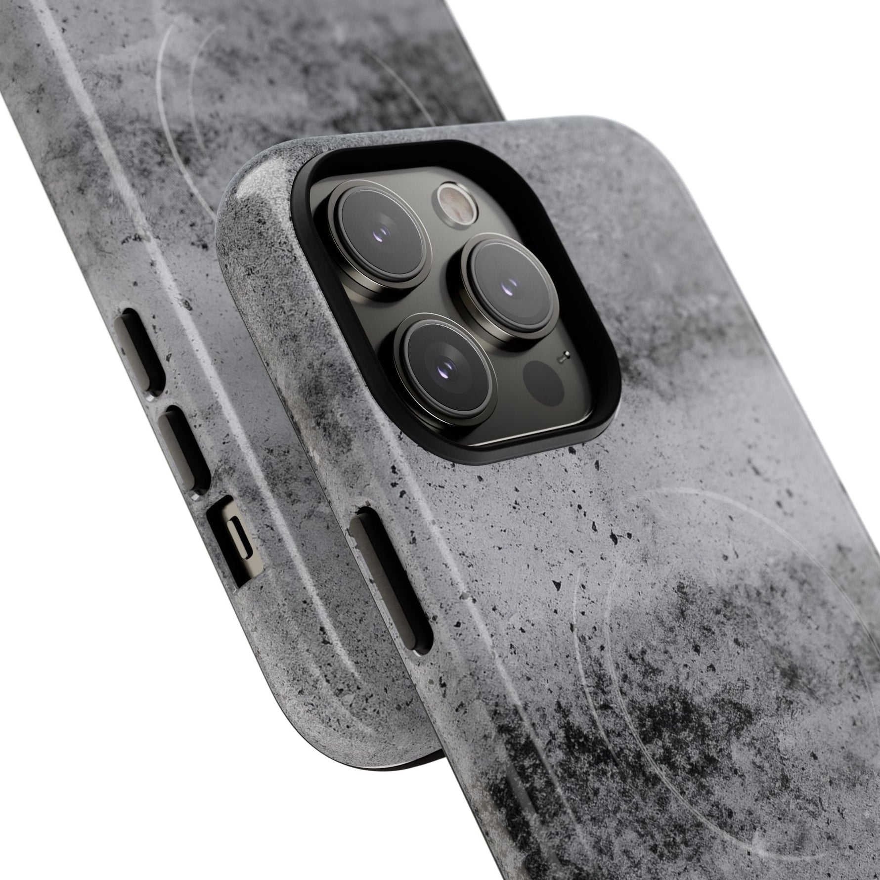 Magnetic iPhone Case - Concrete Pattern with Magsafe Compatibility  Shamo's