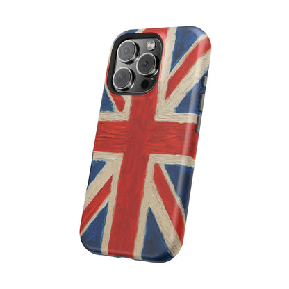 MagSafe Tough iPhone Case — UK Flag Magnetic Impact-Resistant Design  Shamo's