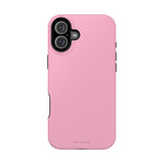 Cotton Candy Pastel Pink Impact-Resistant Phone Case | Slim Protective MagSafe-Compatible Cover