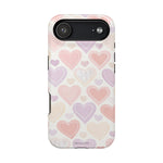 Pastel Heart Love MagSafe Impact-Resistant iPhone Case