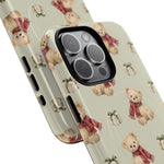 Teddy Bear on Holidays iPhone Magnetic Case with MagSafe