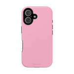 Cotton Candy Pastel Pink Impact-Resistant Phone Case | Slim Protective MagSafe-Compatible Cover