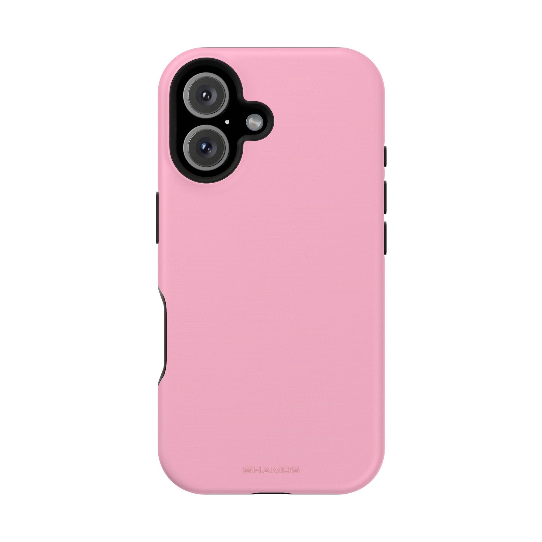 Cotton Candy Pastel Pink Impact-Resistant Phone Case | Slim Protective MagSafe-Compatible Cover