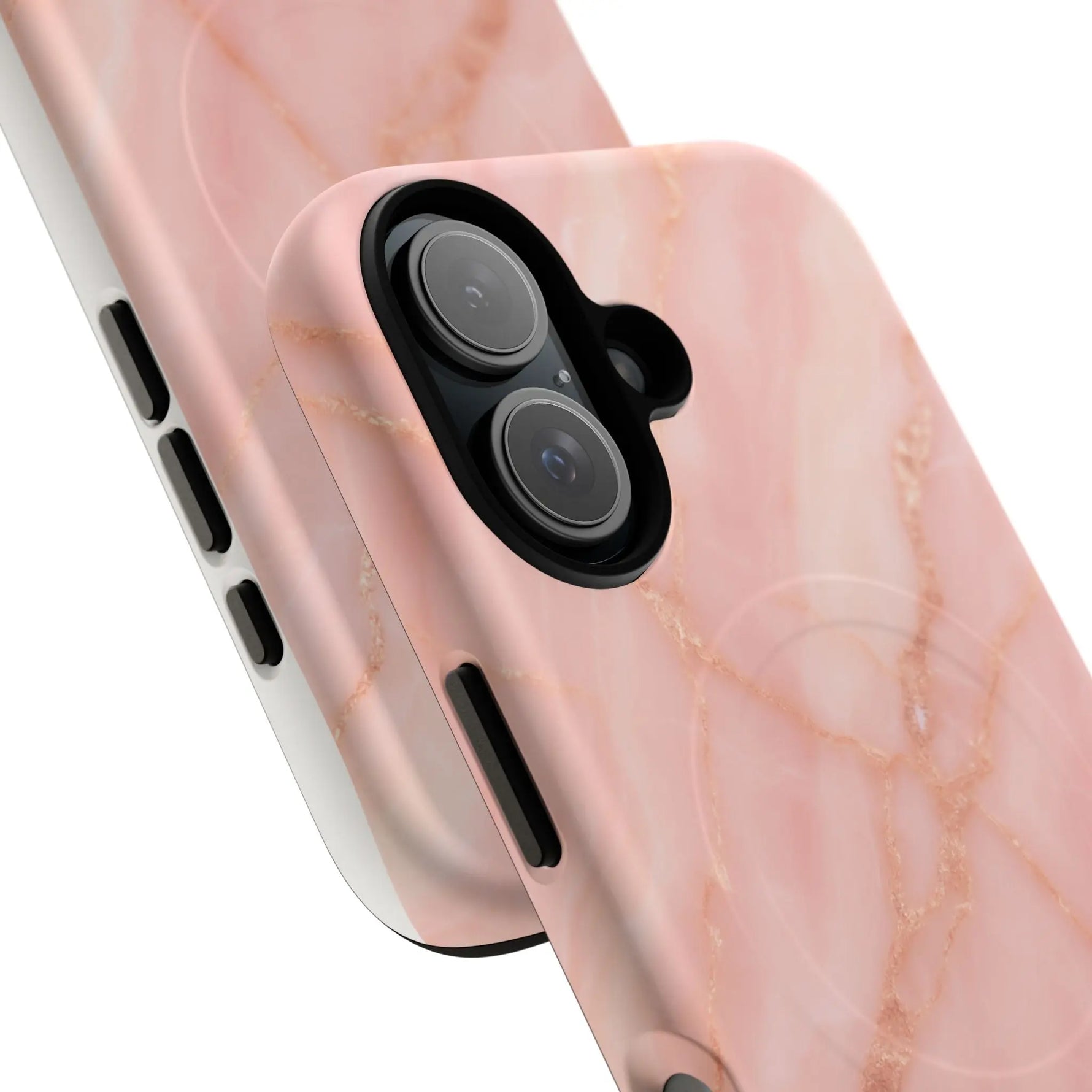 Blush Pink Marble iPhone Case with MagSafe  Shamo's