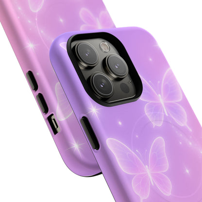 Radiant Butterflies iPhone Case with MagSafe
