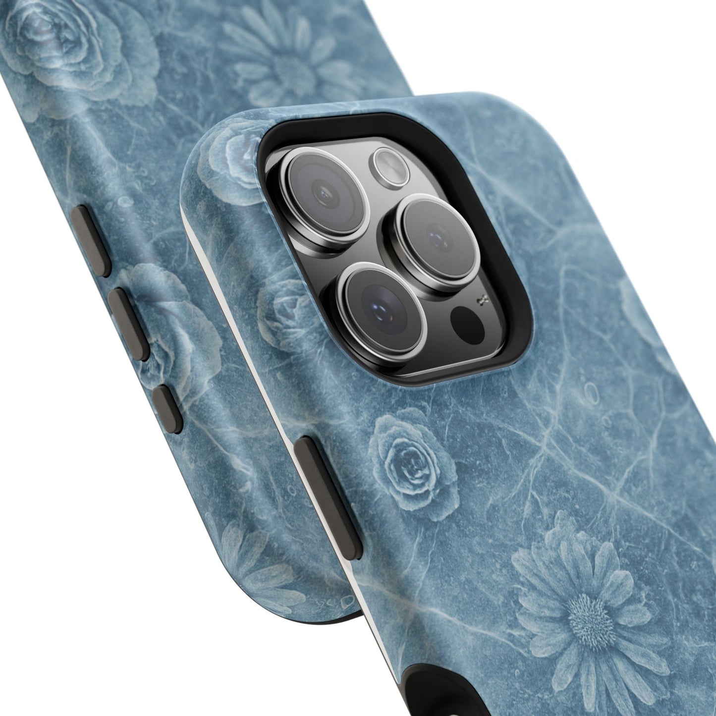 Frozen Flower Impact-Resistant iPhone Case — MagSafe Compatible  Shamo's