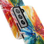 Vibrant Abstract Paint Explosion Impact Phone Case  Shamo's
