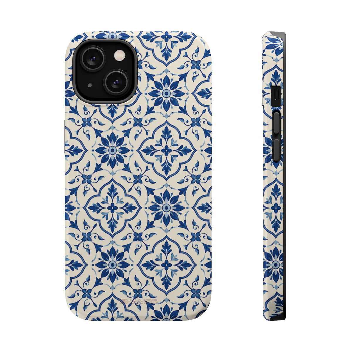 Lisbon Tile – Blue Ornamental MagSafe Phone Case