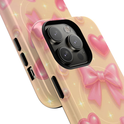 Coquette Sparkle iPhone Case with MagSafe