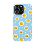 Sunny Daisy MagSafe Compatible Magnetic Phone Case — Impact-Resistant Cover