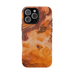 Amber Agate Marble iPhone Case — compatible with MagSafe - Shamo's