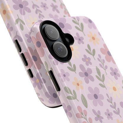 Floral Magnetic | Compatible with MagSafe Phone Case - Stylish and Durable Protection