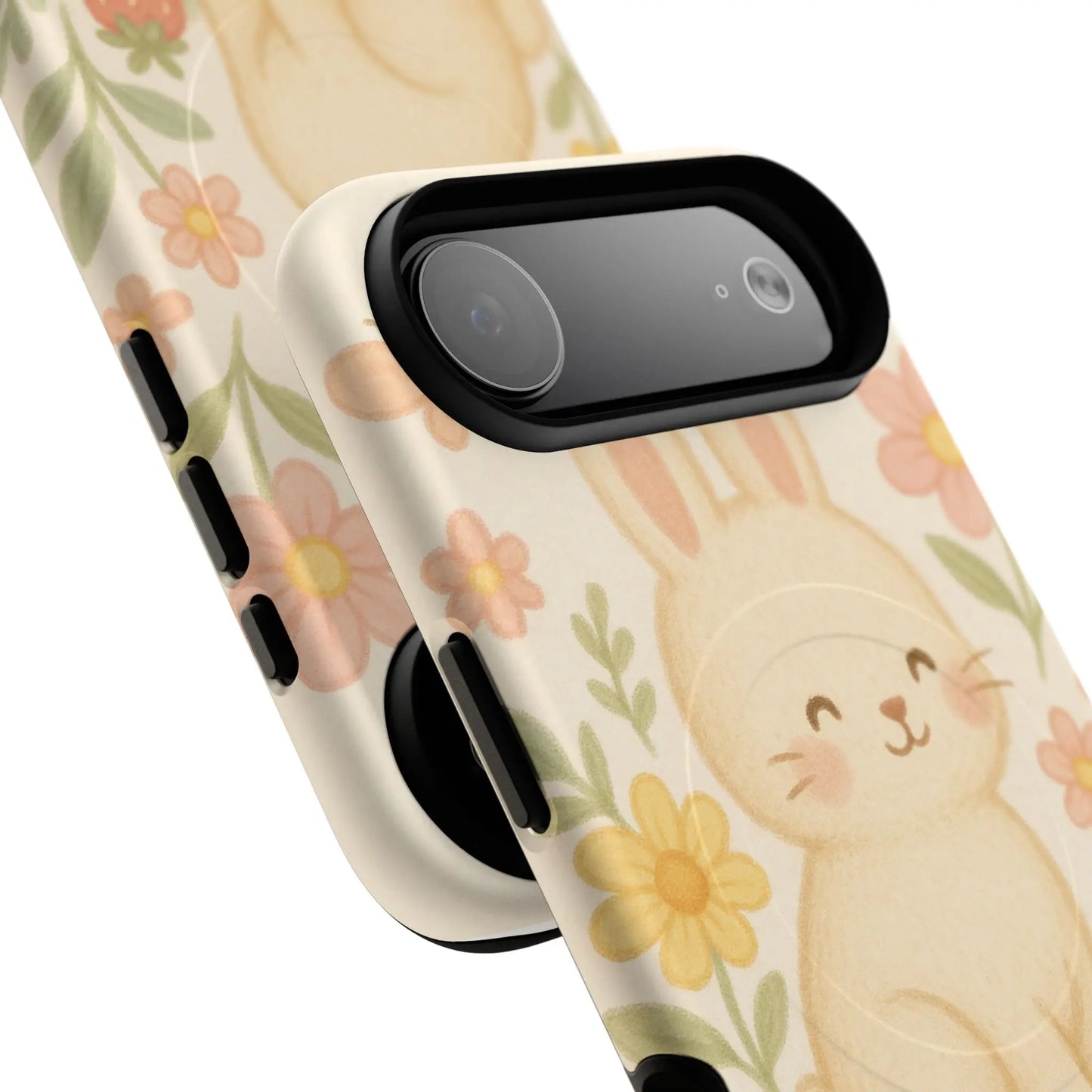 Fluffy Bunny Garden iPhone Case with MagSafe  Shamo's