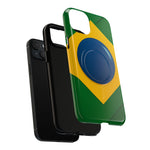 Brazil Flag iPhone Case | MagSafe - Shamo's