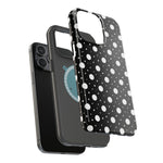 Polka Dot Impact-Resistant iPhone Case | MagSafe