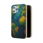 Biodegradable Phone Case — Earth Illustration Eco-Friendly Case  Shamo's