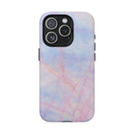 Pastel Marble iPhone Cover (MagSafe Compatible)  Shamo's iPhone 15 Pro / Glossy