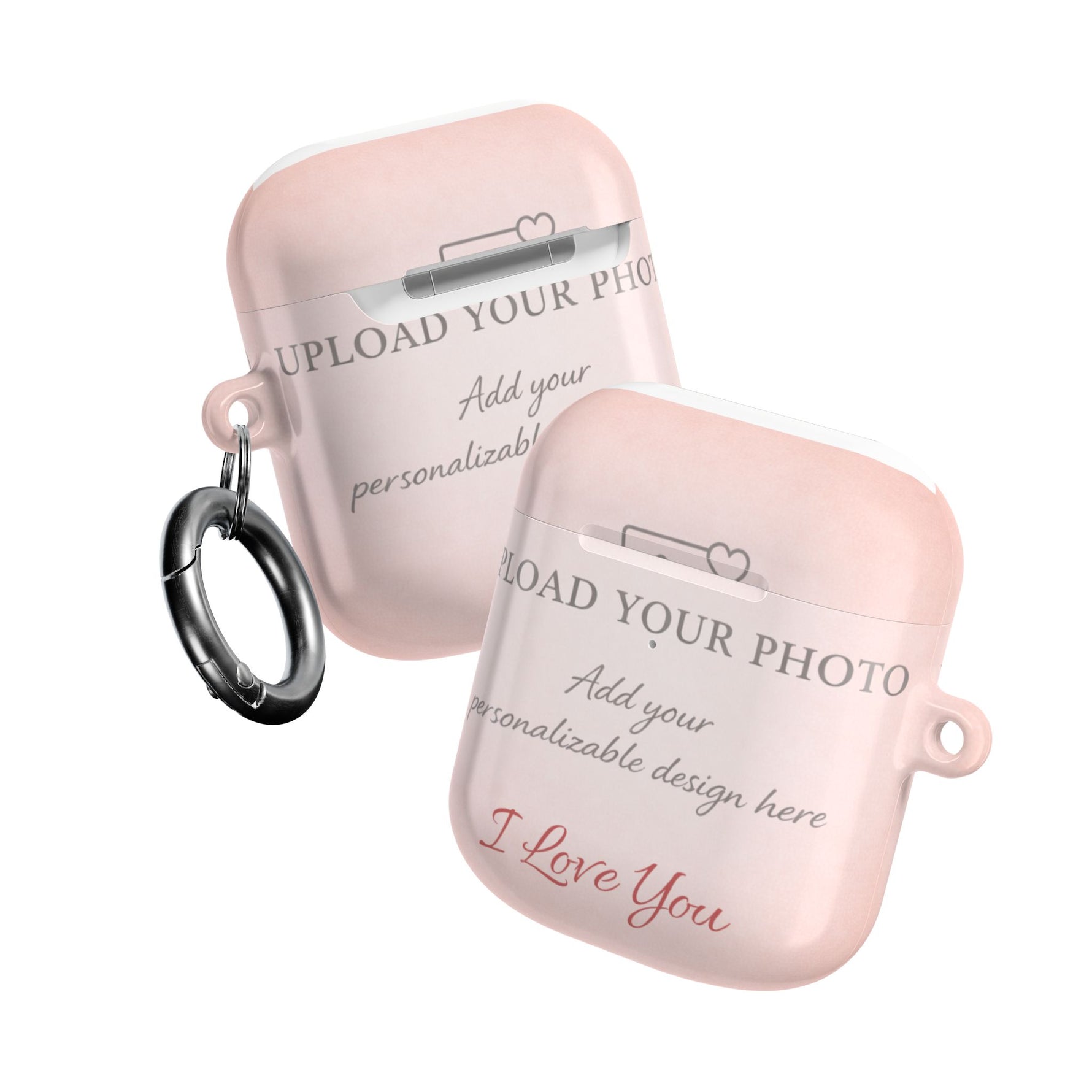 Personalizable AirPods Case | Custom Text & Photo - AirPods Pro Gen 1 / White / Glossy - Shamo's