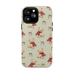 Teddy Bear on Holidays iPhone Magnetic Case with MagSafe