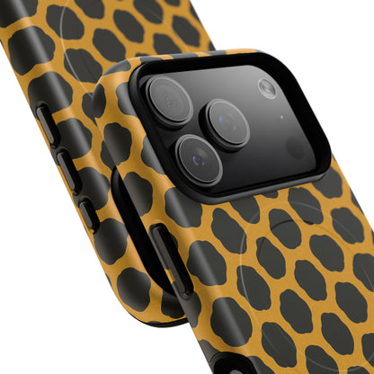 Stylish Leopard Pattern Magnetic iPhone Case | Compatible with MagSafe
