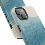 “Calm Over Chaos” Abstract Ocean Wave iPhone Case | MagSafe Compatible  Shamo's