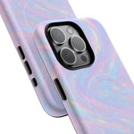 Luxury Series Iridescent Swirl iPhone Case with MagSafe - Shamo's