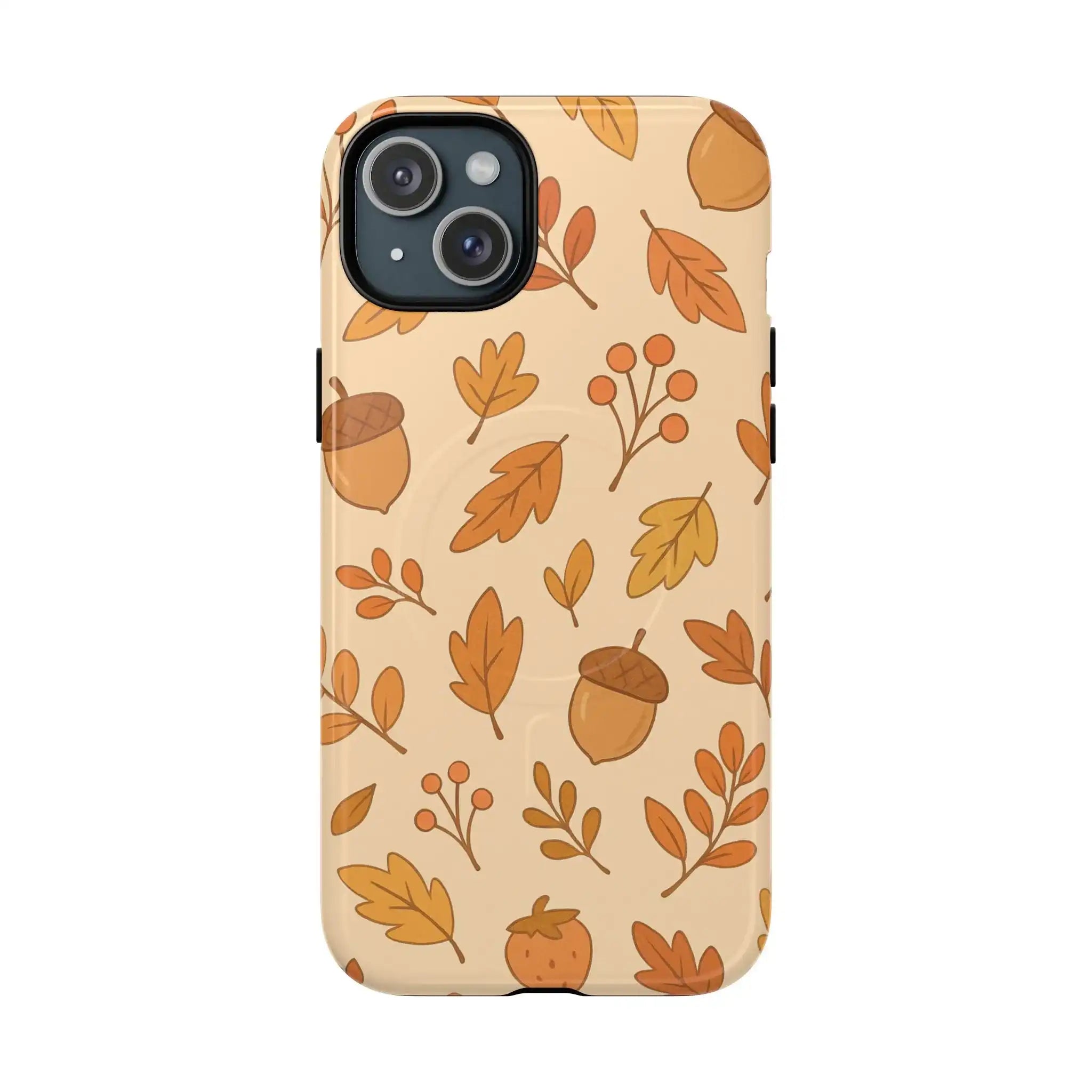 Autumn Leaves Woodland Berries iPhone Case | MagSafe - Shamo's