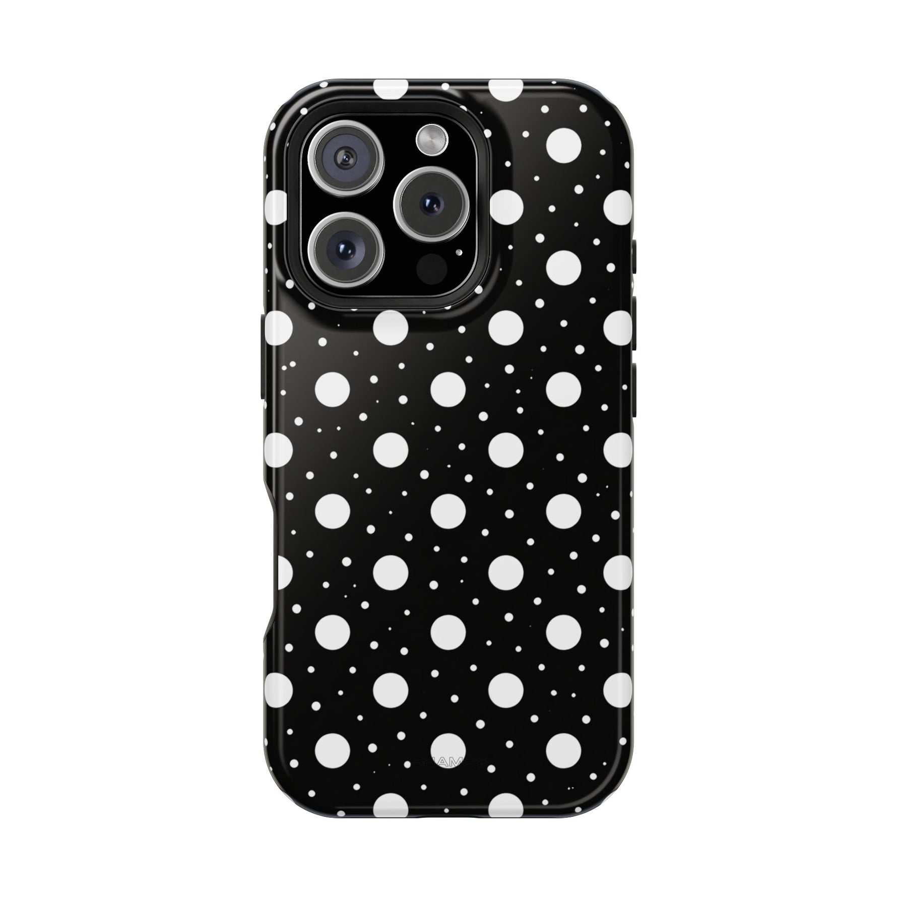 Polka Dot Impact-Resistant iPhone Case | MagSafe
