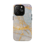 Marble Gold Vein iPhone Case (MagSafe Compatible)  Shamo's iPhone 14 Pro / Matte