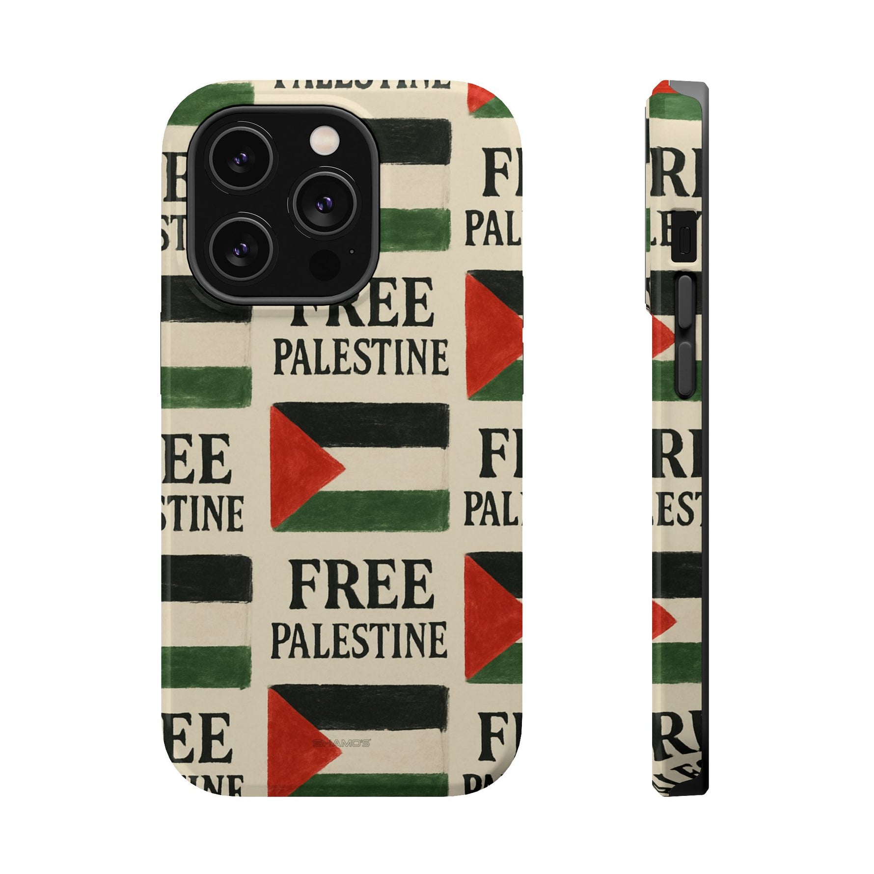 Palestinian Flag Tough Phone Case — Magnetic Impact-Resistant