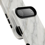 Classic White Marble iPhone Case with MagSafe  Shamo's