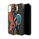 Floral Feminine Abstract MagSafe Impact-Resistant iPhone Case  Shamo's