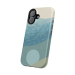 “Calm Over Chaos” Abstract Ocean Wave iPhone Case | MagSafe Compatible  Shamo's