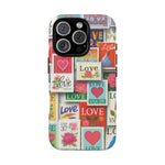 Vintage Romantic Love Stamp iPhone Case | Tough Protection + MagSafe  Shamo's iPhone 16 Pro / Matte